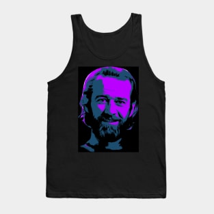 George Carlin Retro Color Art Tank Top